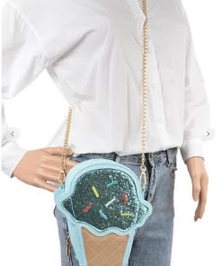 H&D Ice Cream Glitter Purse Purses