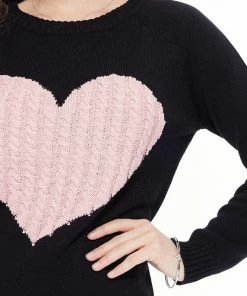 MAK-1 Sweaters & Cardigans You Have My Heart Gray