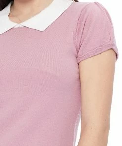 MAK-1 All You Need Classic Collar Top Sweaters & Cardigans