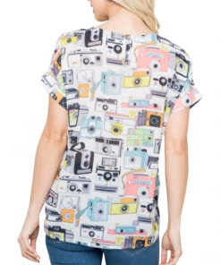 LA SOUL Short Sleeve Top Picture Perfect Top