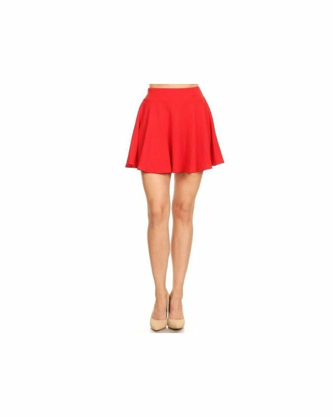 MOA COLLECTIONS The Sass Skater Skirt Red Mini Skirts & Mid Length Skirt 3 MOA COLLECTIONS The Sass Skater Skirt Red Mini Skirts & Mid Length Skirt