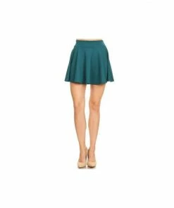 MOA COLLECTIONS Mini Skirts & Mid Length Skirt The Sass Skater Skirt Teal
