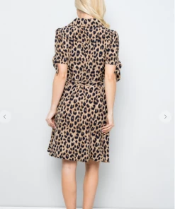 LA SOUL Printed Dresses Safari Ready Leopard Dress