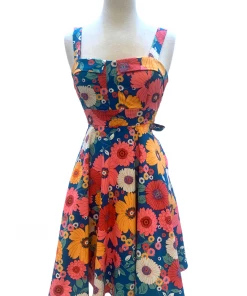 IXIA2 Pin Up Dresses Missy Pink Carnation