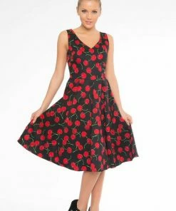 IXIA2 Claire Dress - Cherry Pin Up Dresses