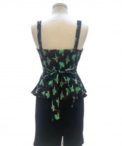 Varga Pretty In Peplum Ballerina Top