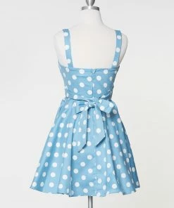 Varga Merry Marilyn Dress - Sky Blue