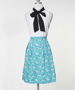 Varga Mini Skirts & Mid Length Skirt Fashion Frenzy Midi Skirt - Aqua