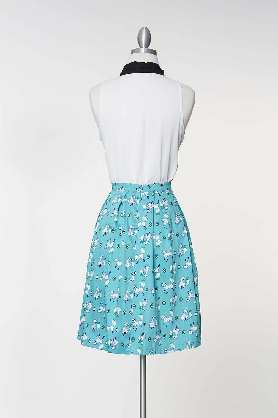 Varga Mini Skirts & Mid Length Skirt Fashion Frenzy Midi Skirt - Aqua 5 Varga Mini Skirts & Mid Length Skirt Fashion Frenzy Midi Skirt - Aqua