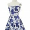 Varga Endless Floral Marilyn Dress Pin Up Dresses