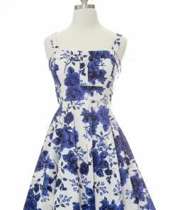 Varga Endless Floral Marilyn Dress Pin Up Dresses