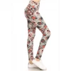 LOVE IT Legging Skulls Grey And Peach