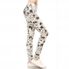 LOVE IT Leggings Legging Pup Print Ivory