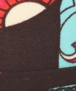 LOVE IT Leggings Skull Black And Purple