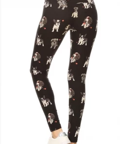 LOVE IT Legging Pup Print Leggings