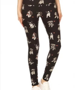 LOVE IT Legging Pup Print Leggings