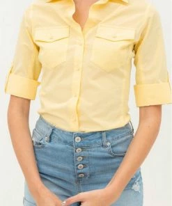 2Sable Pintuck Top Long Sleeve Top