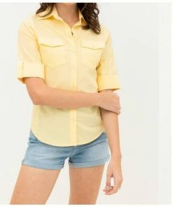 2Sable Long Sleeve Top Pintuck Top