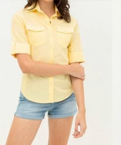 2Sable Long Sleeve Top Pintuck Top