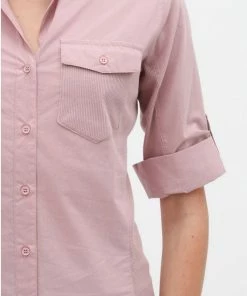 2Sable Pintuck Top Long Sleeve Top