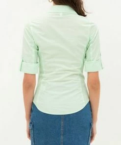 2Sable Long Sleeve Top Pintuck Top