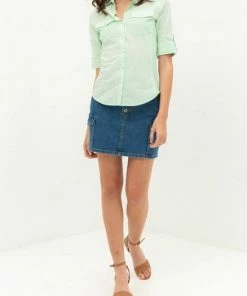 2Sable Pintuck Top Long Sleeve Top