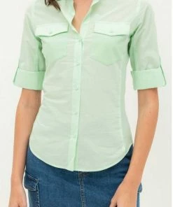 2Sable Long Sleeve Top Pintuck Top