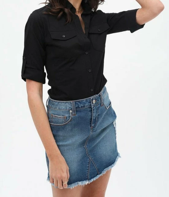 2Sable Pintuck Top 8 2Sable Pintuck Top