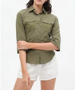 2Sable Long Sleeve Top Pintuck Top