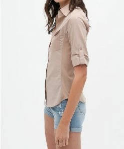 2Sable Pintuck Top Long Sleeve Top