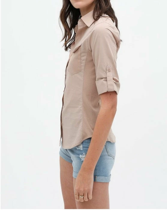 2Sable Pintuck Top 6 2Sable Pintuck Top