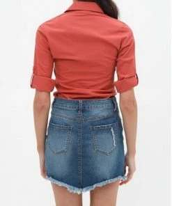 2Sable Pintuck Top Long Sleeve Top