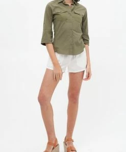 2Sable Long Sleeve Top Pintuck Top