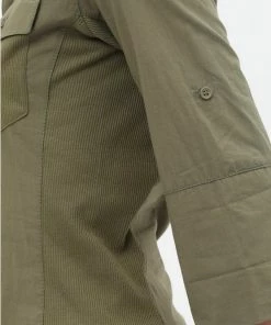 2Sable Long Sleeve Top Pintuck Top