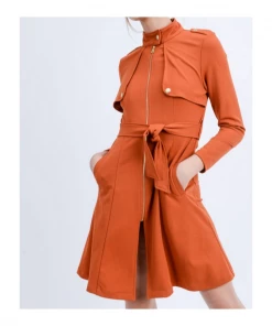 Love Tree Jackets From Dusk Till Dawn Duster Rust