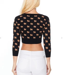 MAK-1 I Woof You Cropped Sweaters & Cardigans