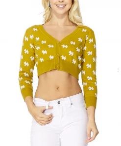 MAK-1 I Woof You Cropped Sweaters & Cardigans