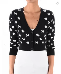 MAK-1 I Woof You Cropped Sweaters & Cardigans