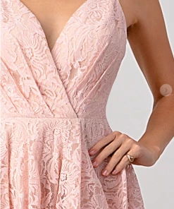 Maniju Mackenzie Lace Party Dress Navy Party & Cocktail Dresses