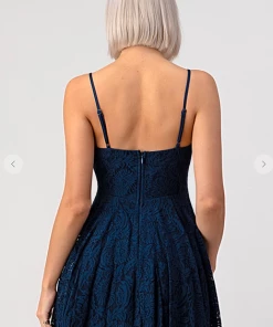 Maniju Party & Cocktail Dresses Mackenzie Lace Party Dress Red