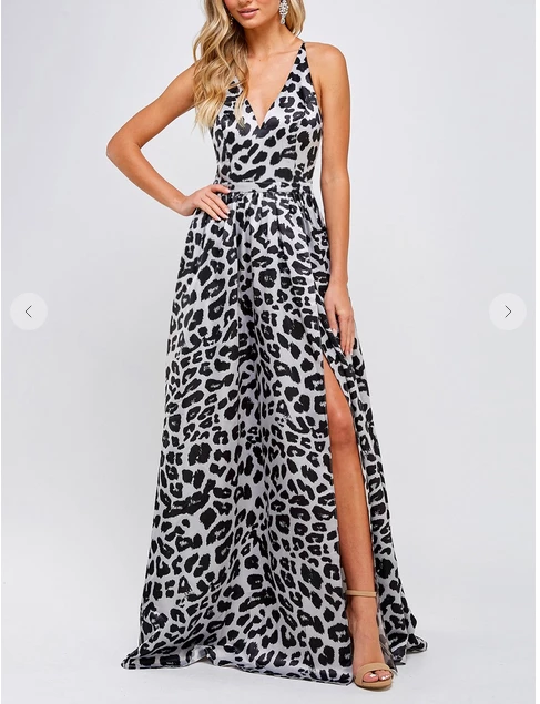 Maniju So Fierce Leopard Maxi Dress Tan Maxi Dresses & Jumpsuits 8 Maniju So Fierce Leopard Maxi Dress Tan Maxi Dresses & Jumpsuits