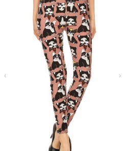 LOVE IT Leggings Legging Pup Print