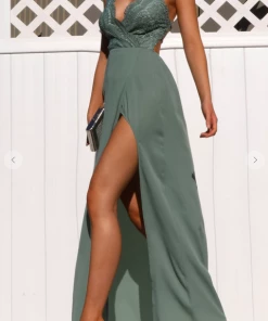 Dress Day Stellar Lace Top Maxi Dress