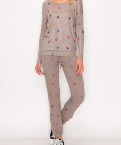 ENTI CLOTHING Knit Tops Stars Are Forever Top Ivory