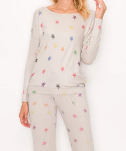 ENTI CLOTHING Knit Tops Stars Are Forever Top Ivory