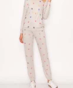 ENTI CLOTHING Knit Tops Stars Are Forever Top Grey