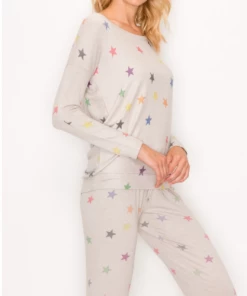 ENTI CLOTHING Stars Are Forever Top White