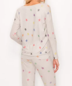 ENTI CLOTHING Knit Tops Stars Are Forever Top Grey