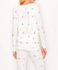 ENTI CLOTHING Knit Tops Stars Are Forever Top Ivory