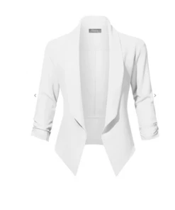 2Sable Blazers Betsy Blazer - White